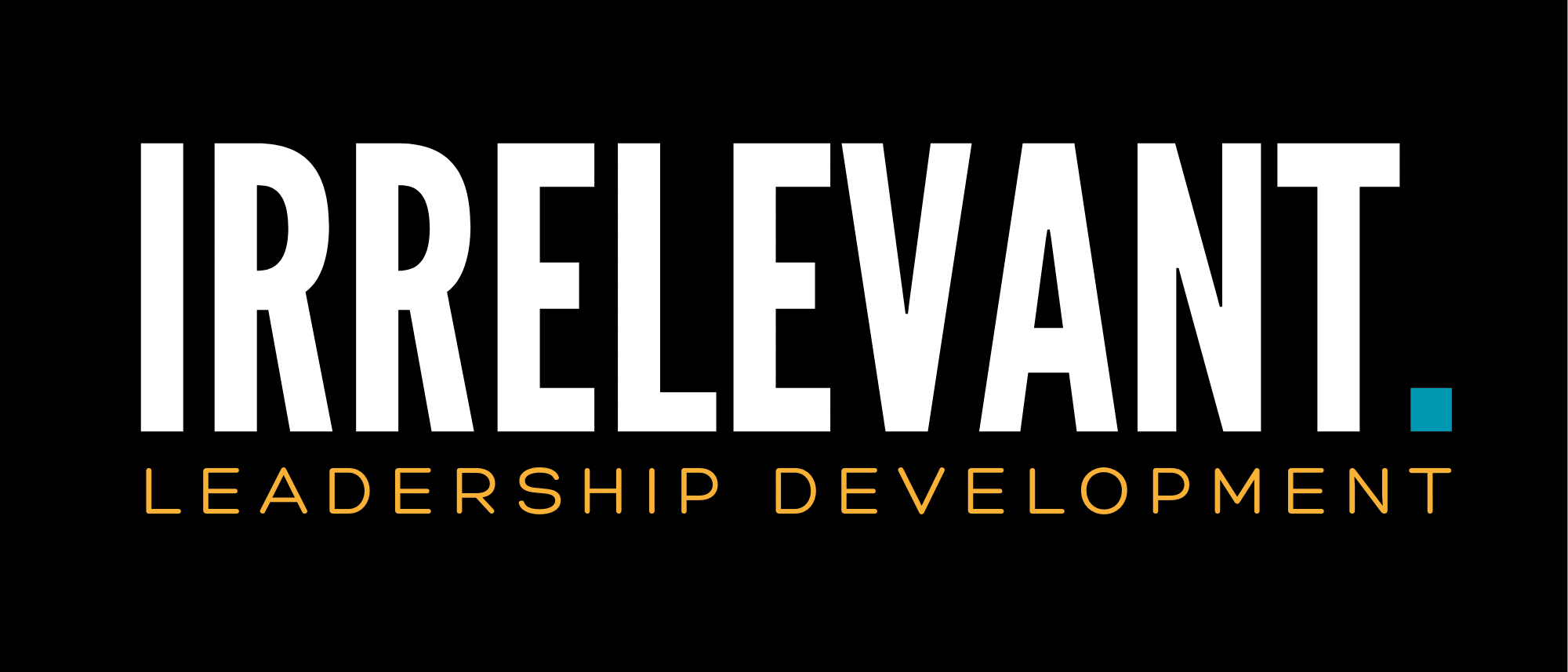 Irrelevant Leadership Development Logo